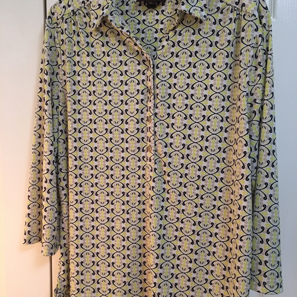 Dana Buchman XL Button Up Shirt Casual/Business - Picture 2 of 5